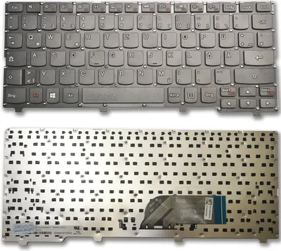 Produktbild von Tastatur  für Lenovo Ideapad 100s-11iby deutsche Laptop Keyboard