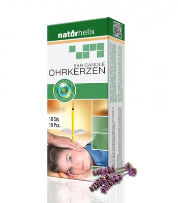Produktbild von Ohrkerzen Lavendel Großverpackung --147g
