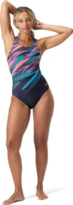 Produktbild von Speedo Digital Printed Medalist Badeanzug Blau UK 36 Damen Blau UK 36