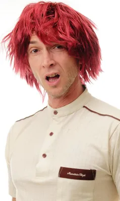 Produktbild von WIG ME UP Perücke Kurz Wild Struppig Rot-Schwarz-Mix 91081-ZA103-ZA13-ZA13A