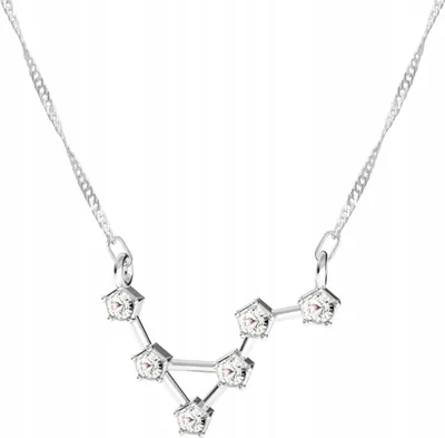 Produktbild von Silberne Halskette Wassermann Zodiac STERLING SILBER 925