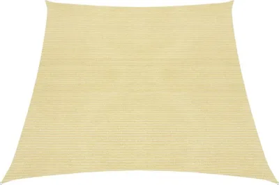 Image de Voile d'ombrage 160 g/m² Beige 4/5x4 m HDPE