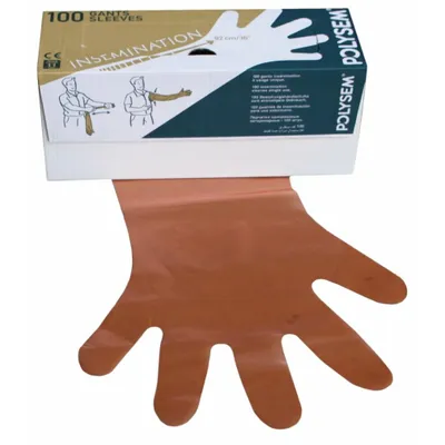 Image de Gants d'insémination Vet. orange
