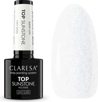 Zdjęcie produktu dla Claresa Top No Wipe Sunstone 5G -  Trwały Top Bez Przemywania