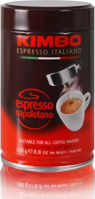 Produktbild von Caffe Espresso Napoli gemahlen in Dose 250g | Kimbo