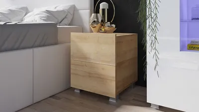 Obrázok produktu pre Nočný stolík CHEMUNG 3 - dub zlatý