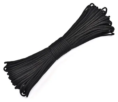 Image de Corde Paracord 550-III, 31 m, Partizan Tactical, noir