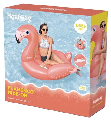 Obrázek produktu pro Bestway 41526, Černá, Růžová, Nafukovací plovák na vození, Jednobarevný, PVC, Muž/žena, 100 kg