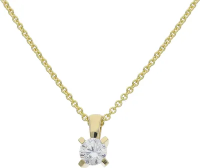 Produktbild von JuwelmaLux Anhänger 333/000 (8 Karat) Gelbgold mit Zirkonia JL39-02-0511