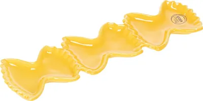 Produktbild von Keramik-Dipschale im Pasta-Design für stilvolle Tischdekoration und kreative Arrangements