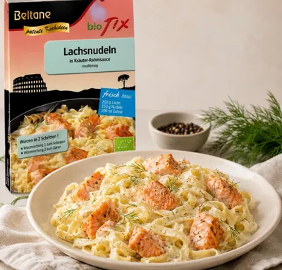 Produktbild von Beltane biofix Lachsnudeln - 14,2g - 10 Beutel
