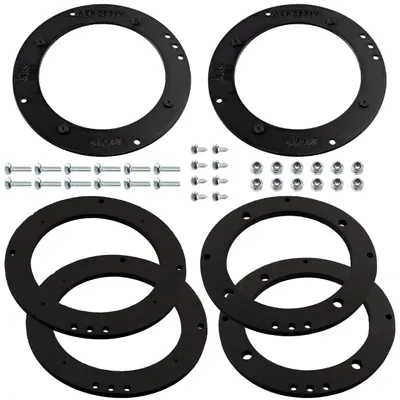 2er-Set Lautsprecheradapter 130 mm auf 165 mm