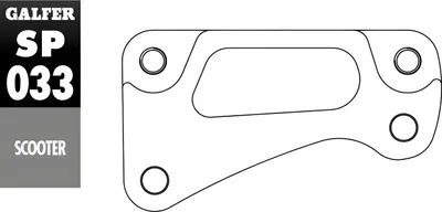 Immagine prodotto di Adattatore morsetto Galfer SP033D