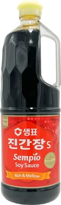 Produktbild von SEMPIO Sojasauce Jin S 1,7 Liter | Koreanische Sojasoße | ohne Einsatz genetischer Modifikationstechniken
