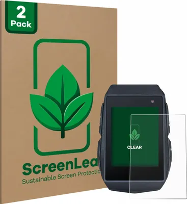 Produktbild von 2x ScreenLeaf Schutzfolie für Sigma ROX 11.1 Evo Displayschutz Display Schutz Folie Klar Transparent