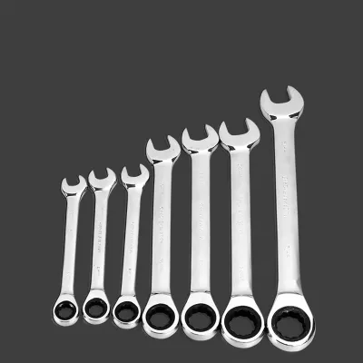 Immagine prodotto di Set di chiavi a cricchetto con 72 denti, da 8 a 19 mm