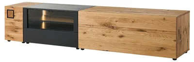 Produktbild von MASSIVMOEBEL24.DE Lowboard Wildeiche 220x52x52 natur geölt/lackiert KITZBÜHEL #120