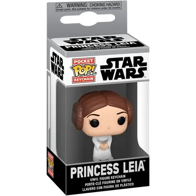Obrázok produktu pre POP! Schlüsselanhänger Star Wars - Princess Leia (7,6 cm) - Fu...