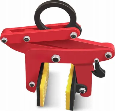 Imagen del producto de Pinza de Transporte SteelGrip ProClamp 500KG – 6-12 cm | Estructura de Acero | Asas de Goma