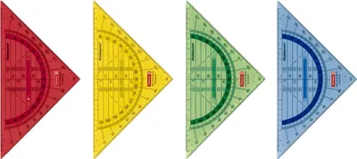 Produktbild von BRUNNEN Geometrie-Dreieck 16cm bruchsicher Griff 104975801