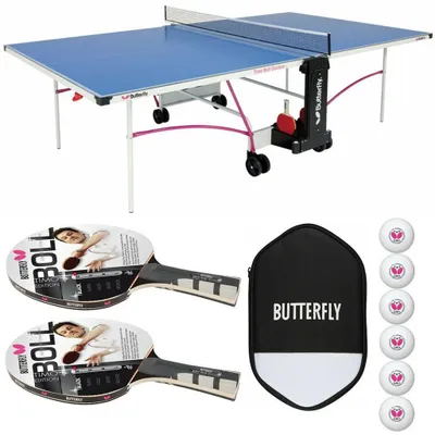 Produktbild von Timo Boll Tischtennisplatte + Tischtennisschläger + Tischtennishülle + Bälle