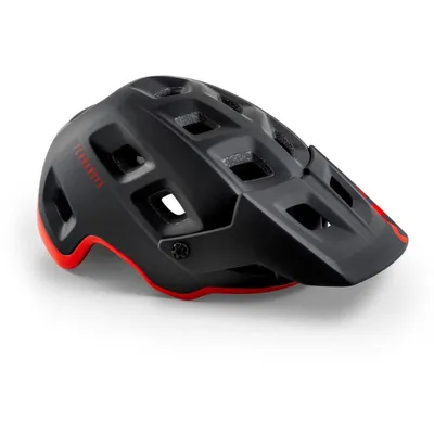 Zdjęcie produktu dla MET Terranova Black Red/Matt Glossy S (52-56 cm) Kask rowerowy