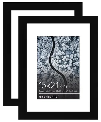 Obrázek produktu pro Rámečky na fotografie 15x21 cm - Černé s rámečkem