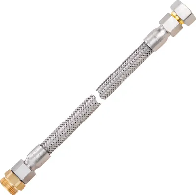 Produktbild von Edelstahl-Wellschlauchleitung G3/4-KNxG3/4-ÜMx800 DN20