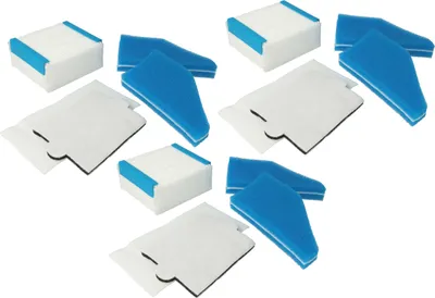 Produktbild von vhbw 15x Filter Ersatz für Thomas 787276, Filterset 101, 787272 für Staubsauger