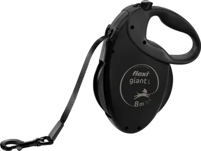 Produktbild von flexi Giant Black Edition 8m für Hunde bis zu 50kg