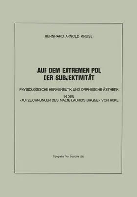 Obrázok produktu pre Auf dem Extremen Pol der Subjektivität