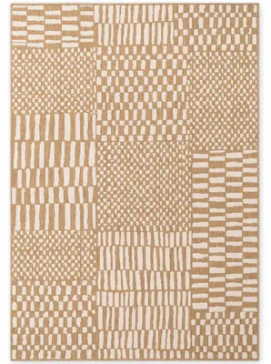 Produktbild von Ted Baker Flachgewebeteppich Barkham, Wetterfest, Pflegeleicht, Jute Weiß