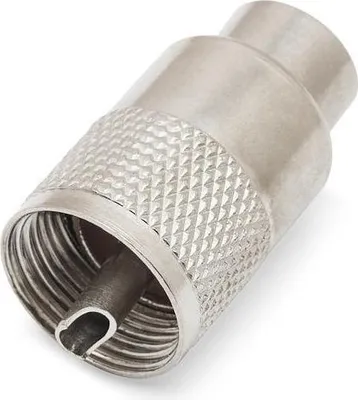 Produktbild von PL259 Stecker 9mm für RG213 Koaxialkabel | HF Funkstecker | 50 Ohm | PL-259 Standard | Funktechnik Zubehör