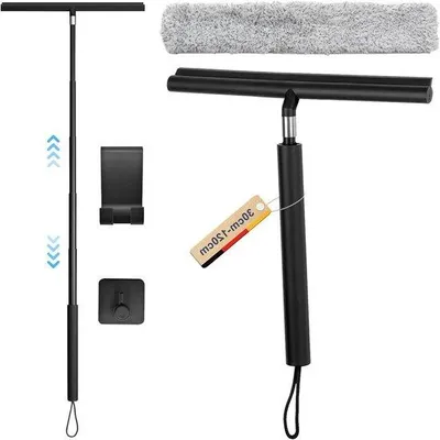 Produktbild von Famanu Duschwischer mit verstellbarem Griff - Silikon, 30-120 cm