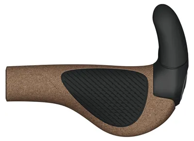 Produktbild von Ergon GP2 Evo BioKork, Griffe, Schwarz, Braun