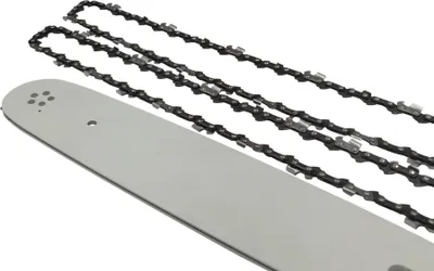 Produktbild von 2 Stück Profi C Sägeketten 3/8P 1.3 mm 52 + Führungsschiene -Schwert Typ 03 35cm