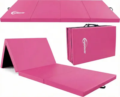 Produktbild von Klappbare Turnmatte 180x60x5 cm Gymnastikmatte Weichboden Kinder Turnen Zuhause