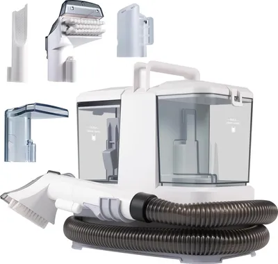 Produktbild von Polster- & Teppichreiniger - Waschsauger mit Sprüh-Extraktion - 9 kPa Saugkraft - 400 W Motor - Für Sofa, Kissen & Fahrzeuginnenraum - Weiß