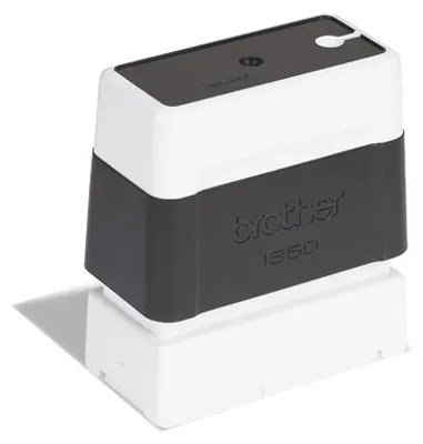 Immagine prodotto di Brother 1850 - Timbro - preinchiostrato - nero - testo personalizzato - 18 x 50 mm, 1 pezzo