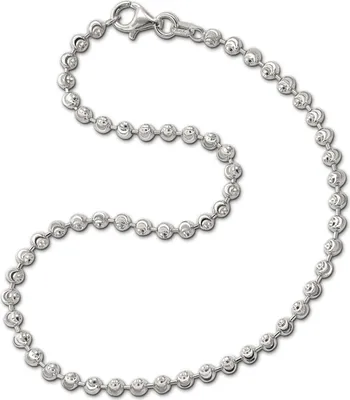 Produktbild von SilberDream Fußkette 25cm Damen 925er Silber Schmuck Moon silber SDF3025J