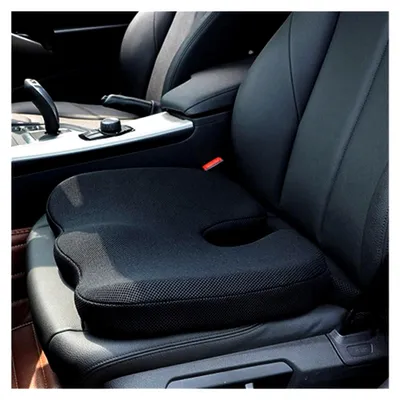 Produktbild von Memory Schaum Orthopädisches Sitzkissen Auto, Ergonomisches Autositzkissen Fahrersitz, Sitzauflage Auto Vordersitze Sitzerhöhung für Autositze