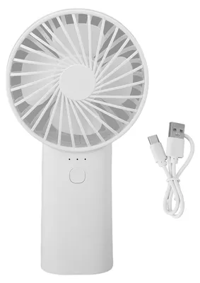 Zdjęcie produktu dla Ręczny wentylator o dużej prędkości, z możliwością ładowania, akumulator 6000 mAh, 3 prędkości, cichy, przenośny, do domu, na zewnątrz, na kemping