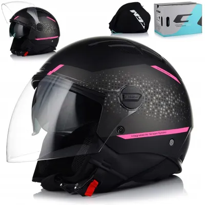 Produktbild von CGM 116 Jethelm Mit Sonnenblende Und Belüftungssystem | Rollerhelm Motorradhelm Chopperhelm | ECE 22.06 | L (59-60 cm)