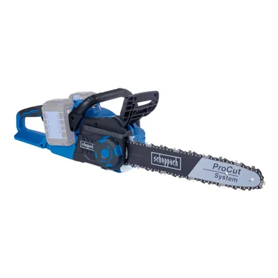 Produktbild von Scheppach Akku-Kettensäge BC-CS355Duo-X | 14‘‘ / 35,6 cm ProCut-Schwert & -Kette | 15 m/s | Brushless Motor | 20V IXES | Softstart | max. Ø 33,5 cm