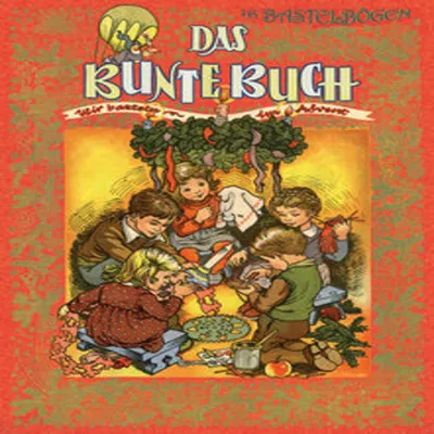 Produktbild von Das bunte Buch, m. 16 Bastelbögen