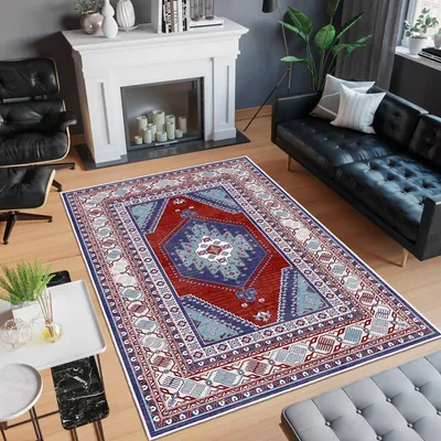Produktbild von Conceptum Hypnose, Woobtny0251, Teppich, Weinrot, 200 x 300 cm