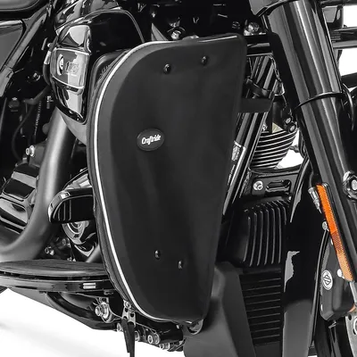 Zdjęcie produktu dla Osłona przeciwbryzgowa zderzaka do Harley Davidson Softail 1986-2017 Ocieplacze na nogi