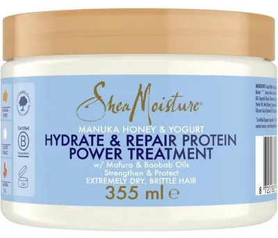 Produktbild von Shea Moisture Manuka Honey & Yogurt Hydrate & Repair Protein Power Treatment 355ml
