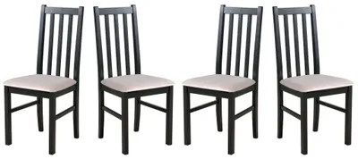 Produktbild von ESSZIMMERSTUHL - 4er-Set Bos 10 schwarz paros 2