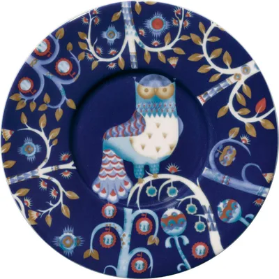 Produktbild von iittala Taika Kaffeetasse 0,2 Liter - blau, Untertasse
